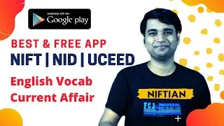 Nift entrance exam preparation 2021   best app for vocabulary & current affairs | NIFT | NID | UCEED