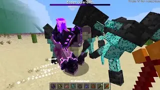 Ender Guardian vs GOLEMANIA GOLEMS x3  | Minecraft Battle |