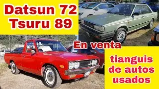 autos camionetas nissan tsuru Datsun 72 en venta tianguis de autos usados Guadalajara