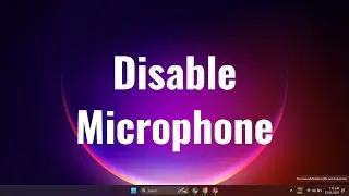 How to Disable Microphone in Windows 10