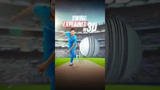 How does a cricket ball swing in the air? 😲 Cricket Science