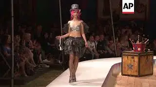Moschino hosts a big top bash for circus-themed resort show