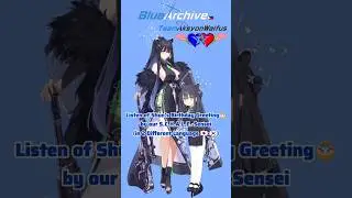 Blue Archive - Sunohara Shun's Birthday song in 2 Languages