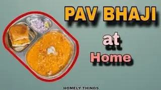 How to make PAV BHAJI at simple steps #telugu