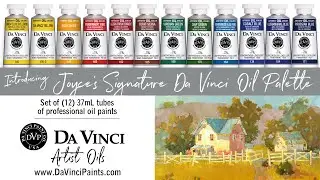 Joyce's Signature Da Vinci Oil Palette