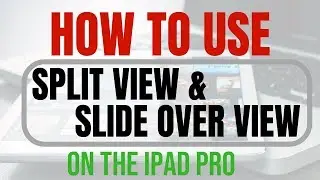 How to Use Split View and Slide Over View on an iPad Pro