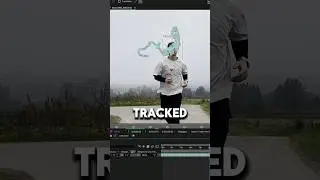 Easy Auto MOTION TRACKING in Adobe After Effects! 🤯 #aftereffects #motiontracking #viraleffect