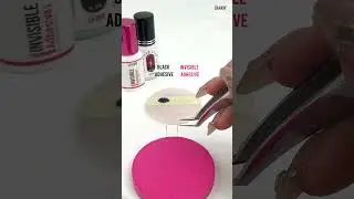 Water-proof and Oil-proof Testing Glue Adhesive #lashtips  #lashtrick #eyelashextensions