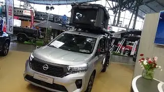 2023 Nissan Townstar Combi L1 DIG-T Tekna Camper - Exterior + Int. - Caravan Show CMT Stuttgart 2023