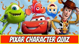 Pixar Character Quiz - You CAN'T Get 100% (Easy to Impossible!)