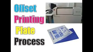 How to Create Offset Plate - Offset Printing Plate Process