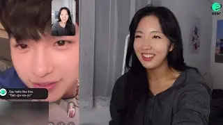 'Love is a lie, but I'd still do it with you' | Korean boys throw me cheesy pickup lines