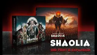 Shaolia 2nd print & expansion l Official Trailer (2020)
