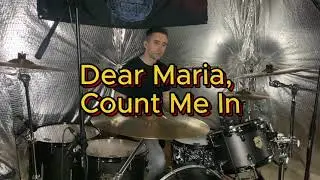 Dear Maria, Count Me In by All Time Low (Drum Cover)