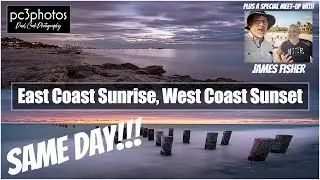 East Coast Sunrise, West Coast Sunset - Same Day! | Seascape Photography | Photography | Sony A7RIII