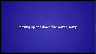 Undulating Meaning | Wordogram