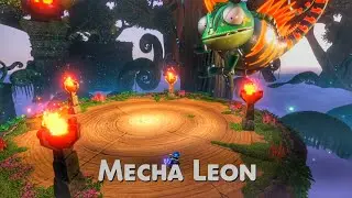 ASTRO BOT | Chameleon BOSS Fight Gameplay | Mecha Leon BOSS Fight