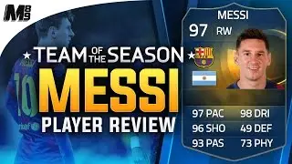 FIFA 15 TOTS MESSI REVIEW (97) FIFA 15 Ultimate Team Player Review + In Game Stats