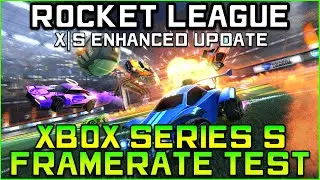 Rocket League | Xbox Series S Framerate Test (Series X|S Optimized)