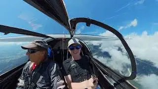 SUNSEEKER DUO flight  with pilot engineer Simon Weil visiting from Germany