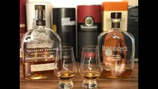 Woodford Reserve Bourbon VS Jeffersons Very Small Batch!!  Whisky review and comparison