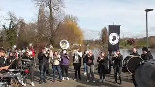 Guggemuusig Basler Leue (Marschprobe Grün 80/ 4.2.2024)