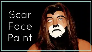 🦁👑 Scar Face Paint