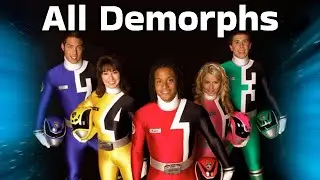 Power Rangers SPD - Все деморфы