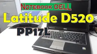 Notebook Dell antigo - Latitude D520 PP17L