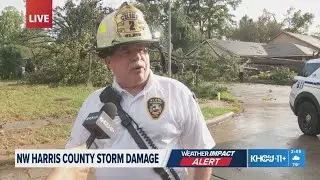 Texas tornado | Update from Klein Fire Department [INTERVIEW]