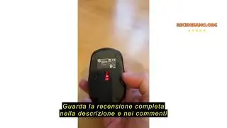 Recensione del HP 150 Mouse Wireless, Dongle USB-A Wireless a 2.4 GHz, Sensore Ottico da 1600 DPI, 3