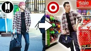 I Dressed like BTS with TARGET Clothes!