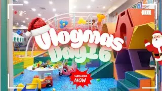 VLOGMAS DAY 16- WE MET SANTA! & NEW FUN PARK ADVENTURES🎄😍