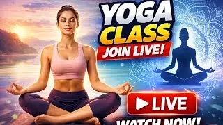 RAVINDER YOGA is live 🔴 LIVE Balance Yoga Class | Build Strength & Stability