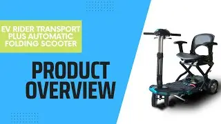 EV Rider Transport Plus Folding Scooter [2024]