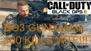 WTF!?! 100 KILL GUN GAME BO3!!! WHAT HAPPENED!?!