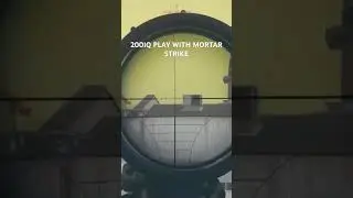 Sniper shot with mortar strike