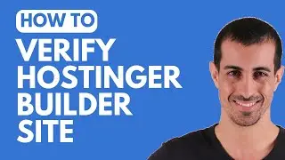 Как подтвердить сайт, созданный с помощью конструктора сайтов Hostinger, в Google Search Console