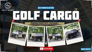 Skyy Rider Electric | New 4-Wheeler Customized Electric Loader 🚛⚡ | #golfcart #loader 
