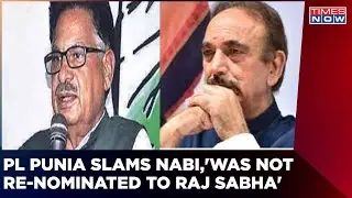 Gandhi Family Loyalists Target Nabi, P L Punia Slams Ghulam Azad | English News