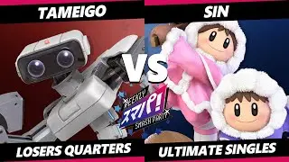 Sumapa 217 TOP 8 - tameigo (ROB) Vs. Sin (Ice Climbers) Smash Ultimate - SSBU