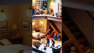 Miniature Workers Doing Real Jobs &ndash; A Magical Tiny World&rdquo;✌#miniature #miniatureworld
