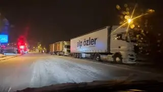 Pülümür-Mutu arası zincirsiz ağır araç geçişlerine kapatıldı