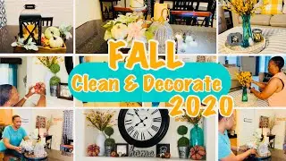 2020 FALL CLEAN & DECORATE WITH ME | CLEANING MOTIVATION | RELAXING CLEAN WITH ME |Tifani Michelle