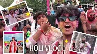 HOLI PARTY 2025 😍+ FULL MAZE WITH @BPraakOfficial 🥰|| jawaharlal nehru stadium || #holiparty
