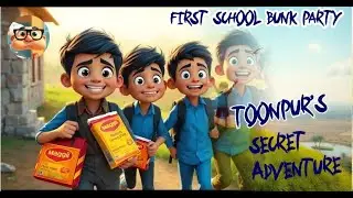 First School Bunk Party | टूनपुर बंक पार्टी | Funny Indian 3D Animation Story | Toonpur Comedy Tales