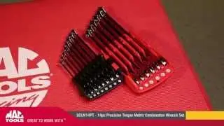 Mac Tools 14pc. Precision Torque metric combination wrench set SCLM14PT