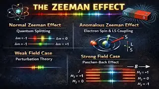 Zeeman Effect Explained | Normal, Anomalous, Weak & Strong Field Cases
