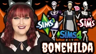 Comparing ALL The BONEHILDA'S of The Sims games! 💀