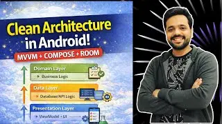 Android Clean Architecture Tutorial | MVVM + Jetpack Compose + Room (Real App) | BackToCoding